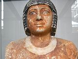 British Museum Top 20 08 Nenkheftka 8 Nenkheftka � tomb at Deshasha Egypt, 2400 BC, 1.3m high. The painted limestone statue of a provincial official has excellent facial features and great detail on the wig. Statues such as this were intended to keep the memory and the personality of the deceased person alive, so that even if his body were destroyed his spirit would still be able to reside in the statue.